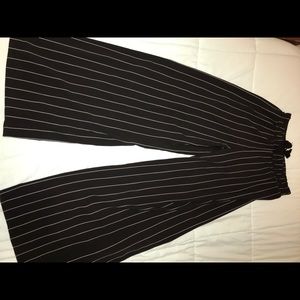 Windsor flowy striped pants